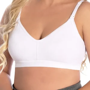 Brasier materno tipo top para lactancia con broche removible